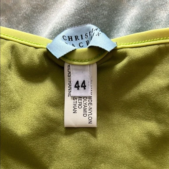 NWOT Christian Lacroix Green Swimwear bikini - Picture 3 of 10